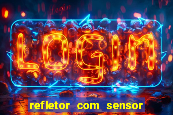 refletor com sensor noturno como instalar